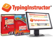 TypingInstructor series product boxes lined up.